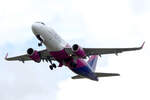 Wizz Air (W6-WZZ), HA-LYS, Airbus, A 320-232 sl, 02.08.2021, EDJA-FMM, Memmingen, Germany