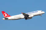 Turkish Airlines, TC-JPJ, Airbus, A320-232, 09.10.2021, CDG, Paris, France