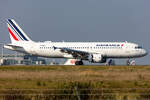 Air France, F-GKXI, Airbus, A320-214, 10.10.2021, CDG, Paris, France