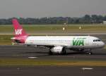 VIA - Bulgarian Airways, LZ-MDT, Airbus A 320-200, 2009.09.09, DUS, Dsseldorf, Germany