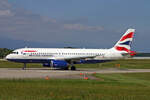 British Airways, G-EUUR, Airbus A320-232, msn: 2040, 02.September 2007, GVA Genève, Switzerland.