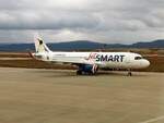 Jet Smart (Argentina), Airbus A 320-232(WL),LV-JQE, Ushuaia Malvinas International Airport USH/SAWH, 4.1.2022
