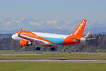 easyJet, G-EZOA, Airbus A320-214, msn: 6412, 18.April 2022, ZRH Zürich, Switzerland.