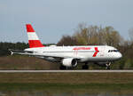 Austrian Airlines, Airbus A 320-214, OE-LBO, BER, 17.04.2022