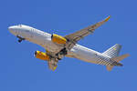 Vueling Airlines, EC-MFK, Airbus A320-232, msn: 6535,  Vueling Topic , 30.Mai 2022, ACE Lanzarote, Spain.
