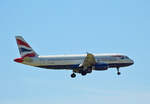 British Airways, Airbus A 320-232, G-EUUM, BER, 21.06.2022