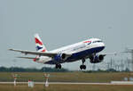 British Airways, Airbus A 320-232, G-TTOE, BER, 04.06.2022