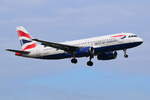 G-EUYA , British Airways , Airbus A320-232 , 25.09.2022 , Berlin-Brandenburg  Willy Brandt  , BER , 