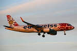 Edelweiss Air, HB-JLT, Airbus A320-214, msn: 5518,  help Alliance , 26.November 2022, ZRH Zürich, Switzerland.