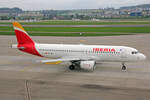 Iberia, EC-IZR, Airbus A320-214, msn: 2242,  Urkiola , 10.Oktober 2022, ZRH Zürich, Switzerland.