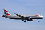 British Airways, G-EUUU, Airbus A320-232, msn: 3351, 01.Januar 2023, ZRH Zürich, Switzerland.