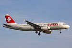 SWISS International Air Lines, HB-IJQ, Airbus A320-214, msn: 701,  Locarno ,  01.Januar 2023, ZRH Zürich, Switzerland.