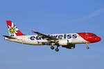 Edelweiss Air, HB-JJN, Airbus A320-214, msn: 4187,  Stanserhorn , 01.Januar 2023, ZRH Zürich, Switzerland.