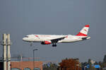 Austrian Airlines, Airbus A 320-214, OE-LBR, BER, 08.10.2022
