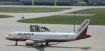 Airbus A320 der Air Berlin in Stuttagrt. 08.07.2007.