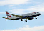 British Airways, Airbus A 320-232, G-EUYE, BER, 29.12.2022