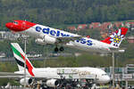 Edelweiss Air, HB-JLR, Airbus A320-214, msn: 5037,  Villars-sur-Ollon , 03.Mai 2023, ZRH Zürich, Switzerland.