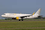 Vueling Airlines, EC-MQE, Airbus A320-232, msn: 7585, 18.Mai 2023, AMS Amsterdam, Netherlands.
