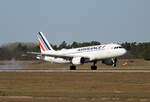 Air France, Airbus A 320-214, F-GKXO, BER, 28.02.2023