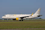 Vueling Airlines, EC-MQE, Airbus A320-232, msn: 7585, 19.Mai 2023, AMS Amsterdam, Netherlands.