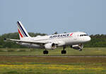 Air France, Airbus A 320-214, F-GKXM, BER, 18.05.2023