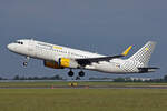 Vueling Airlines, EC-MQE, Airbus A320-232, msn: 7585, 20.Mai 2023, AMS Amsterdam, Netherlands.