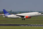 SAS Scandinavian Airlines , OY-KAU, Airbus A320-232, msn: 3227,  Hjorvard Viking , 21.Mai 2023, BRU Brüssel, Belgium.