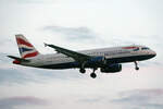 British Airways, G-MIDO, Airbus A320-232, msn: 1987, 03.Juli 2023, LHR London Heathrow, United Kingdom.