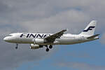 Finnair, OH-LXK, Airbus A320-214, msn: 2065,  Bringing us together , 05.Juli 2023, LHR London Heathrow, United Kingdom.