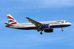 British Airways, G-EUUJ, Airbus A320-232, msn: 1883, 06.Juli 2023, LHR London Heathrow, United Kingdom.