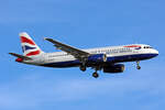 British Airways, G-EUUS, Airbus A320-232, msn: 3301, 06.Juli 2023, LHR London Heathrow, United Kingdom.