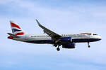 British Airways, G-EUYT, Airbus A320-232, msn: 5985, 06.Juli 2023, LHR London Heathrow, United Kingdom.