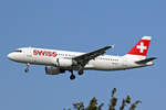 SWISS International Air Lines, HB-IJP, Airbus A320-214, msn: 681,  Gstaad , 11.Juli 2023, MXP Milano Malpensa, Italy.
