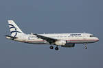 Aegean Airlines, SX-DVI, Airbus A320-232, msn: 3074,  Kinesis , 11.Juli 2023, MXP Milano Malpensa, Italy.