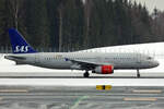 SAS Scandinavian Airlines , OY-KAU, Airbus A320-232, msn: 3227,  Hjorvard Viking , 25.Februar 2024, OSL Oslo, Norway.