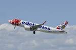 Edelweiss, A320-200, HB-JLT,  Madrisa , Help Alliance Livery, 18.5.25, Zürich.