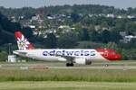 Edelweiss, A320-200, HB-IHZ,  Kaiseregg , 18.5.25, Zürich.