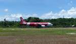 Air Asia, Airbus A 320-216, RP-C8963, Caticlan/Boracay Airport (MPH/RPVE), 23.4.2025