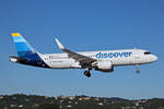 Discover Airlines, D-AIUT, Airbus A320-214, msn: 7115, 27.Mai 2025, CFU Corfu, Greece.