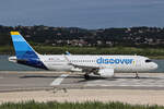 Discover Airlines, D-AIUW, Airbus A320-214, msn: 7251, 25.Mai 2025, CFU Corfu, Greece.