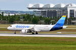 D-AIWE , Discover Airlines , Airbus A320-214(WL) , 27.05.2025 , München ,  Franz Josef Strauß  , 