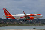 easyJet, G-EZGX, Airbus A320-214, msn: 8381, 23.Mai 2025, CFU Corfu, Greece.