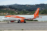 easyJet, G-EZWC, Airbus A320-214, msn: 5236, 25.Mai 2025, CFU Corfu, Greece.