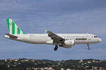 Condor (Operated by European Air Charter), LZ-LAJ, Airbus A320-214, msn: 2764, 25.Mai 2025, CFU Corfu, Greece.