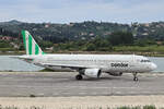 Condor (Operated by European Air Charter), LZ-LAJ, Airbus A320-214, msn: 2764, 25.Mai 2025, CFU Corfu, Greece.