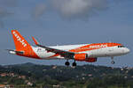 easyjet Europe, OE-IBF, Airbus A320-214, msn: 6447, 23.Mai 2025, CFU Corfu, Greece.