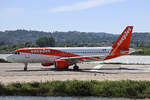 easyJet Europe, OE-ICD, Airbus A320-214, msn: 7104, 25.Mai 2025, CFU Corfu, Greece.