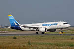 Discover Airlines, D-AIUS, Airbus A320-214, msn: 7024, 13.August 2025, FRA Frankfurt, Germany.