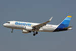 Discover Airlines, D-AIUT, Airbus A320-214, msn: 7115, 13.August 2025, FRA Frankfurt, Germany.