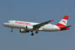 Austrian Airlines, OE-LBK, Airbus A320-214, msn: 1931,  Steirisches Thermenland , 13.August 2025, FRA Frankfurt, Germany.